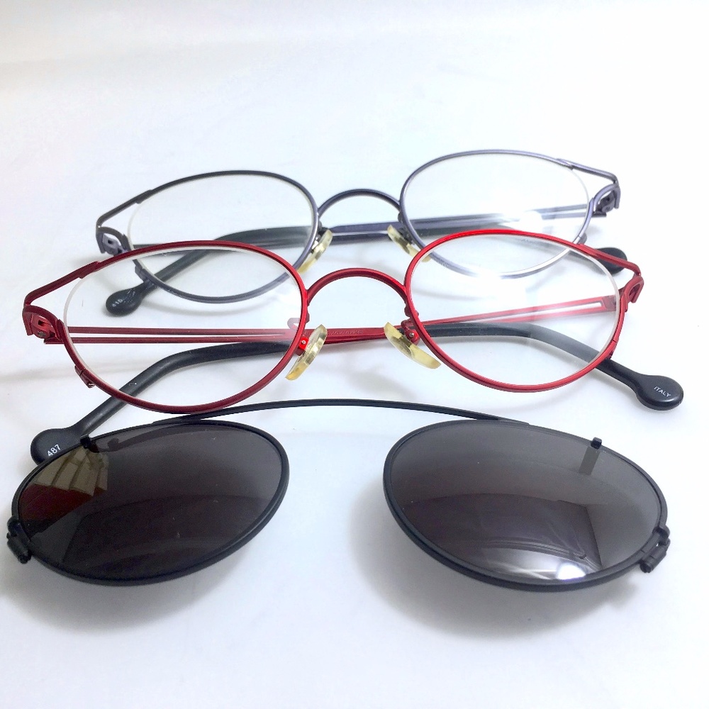 L.A. Eyeworks RX Frames with Sunclips
